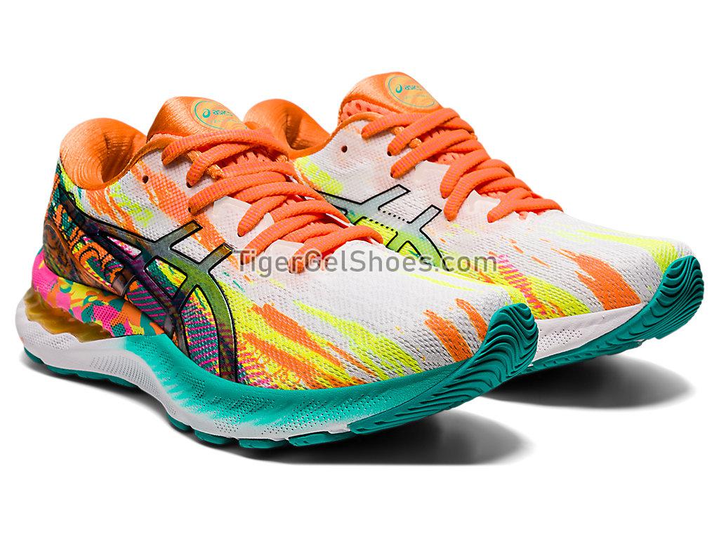 Asics GEL-NIMBUS 23 Hot Pink/Sour Yuzu 1012B011-700 Womens Running Shoes