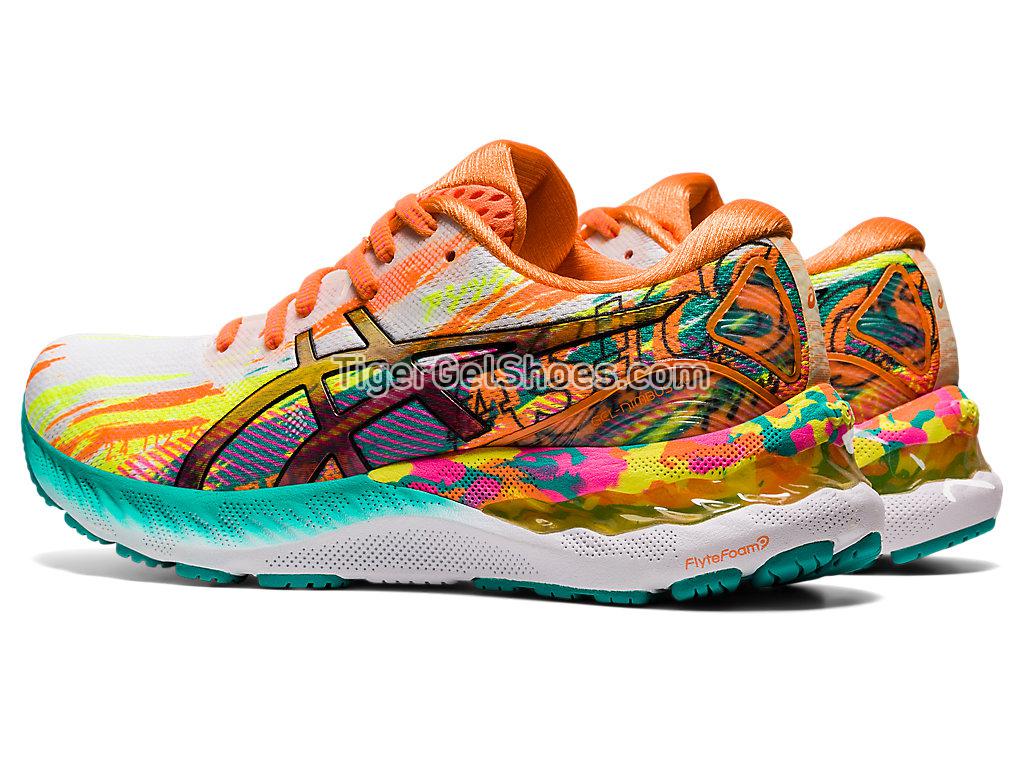 Asics GEL-NIMBUS 23 Hot Pink/Sour Yuzu 1012B011-700 Womens Running Shoes