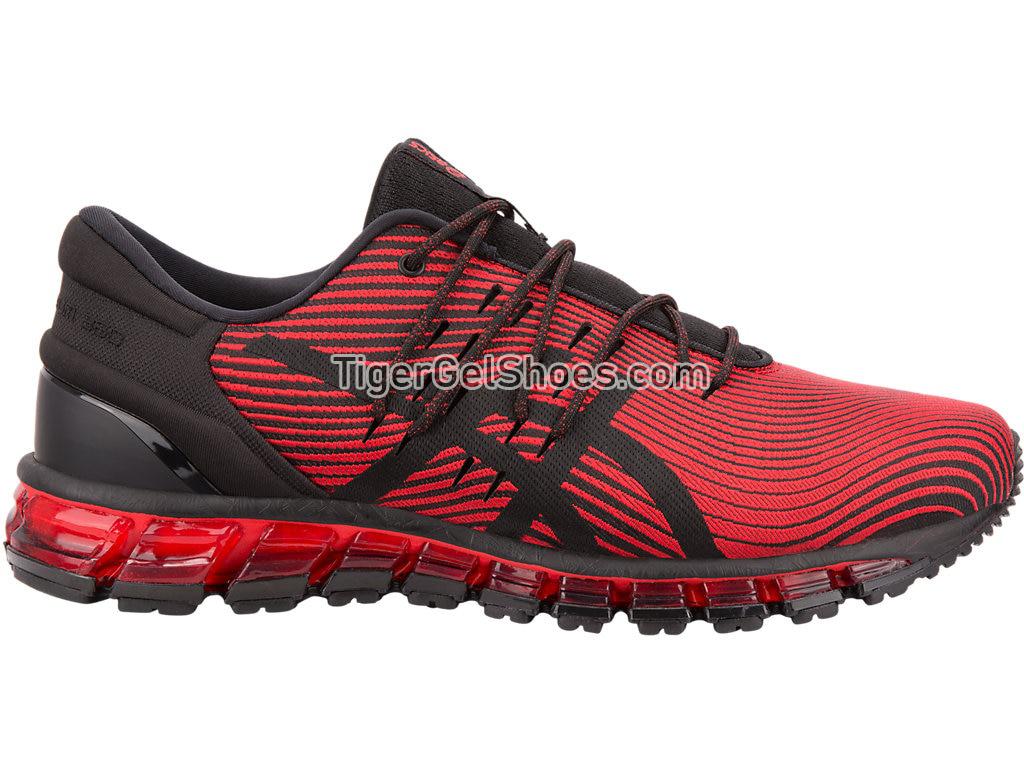 Asics GEL-Quantum 360 4 Red Alert/Black 1021A028-600 Mens Running Shoes