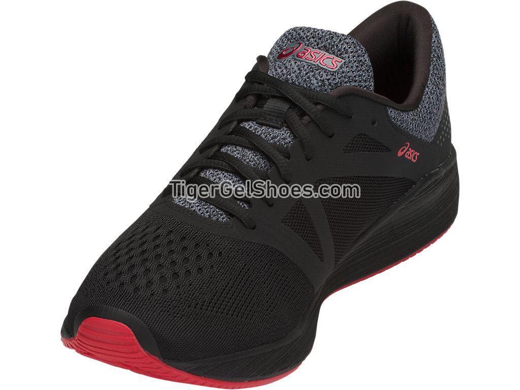 Asics Roadhawk FF Black/Carbon/Classic Red T7D2N-9097 Mens Running Shoes