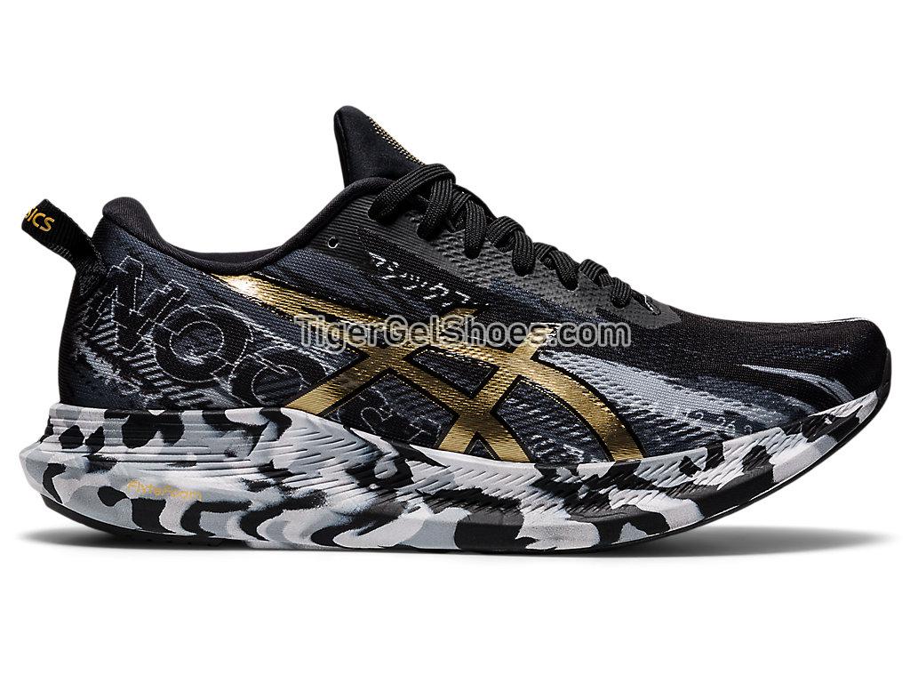 Asics NOOSA TRI 13 Black/Pure Gold 1012A898-001 Womens Running Shoes