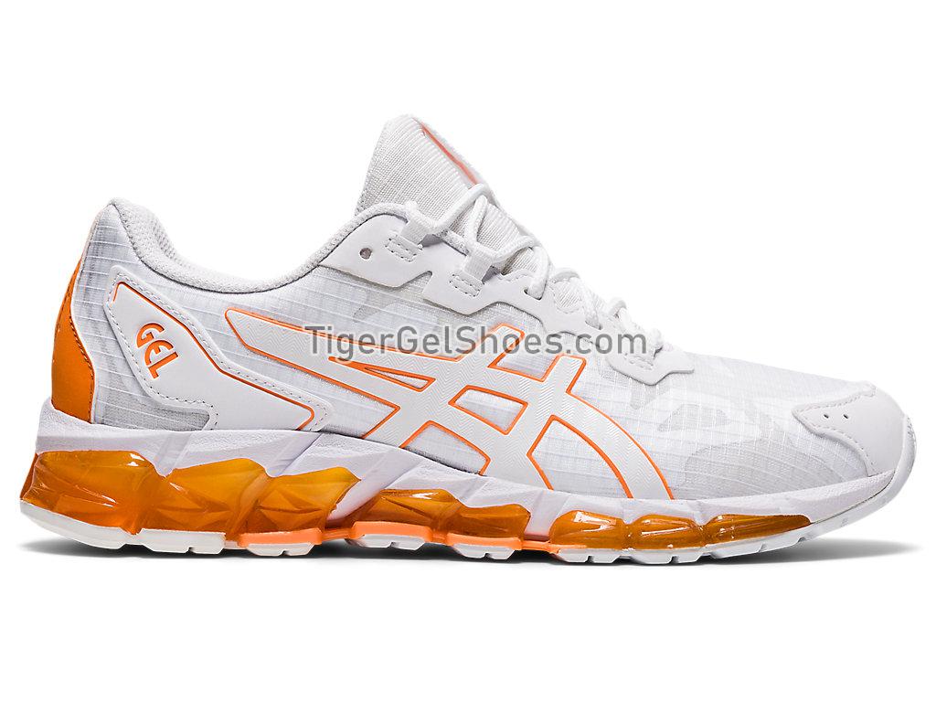 Asics GEL-QUANTUM 360 6 White/Sun Peach 1202A088-100 GEL Womens Shoes