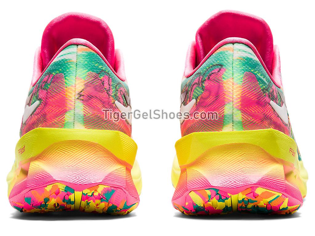 Asics NOVABLAST Hot Pink/Sour Yuzu 1012B089-700 Womens Running Shoes
