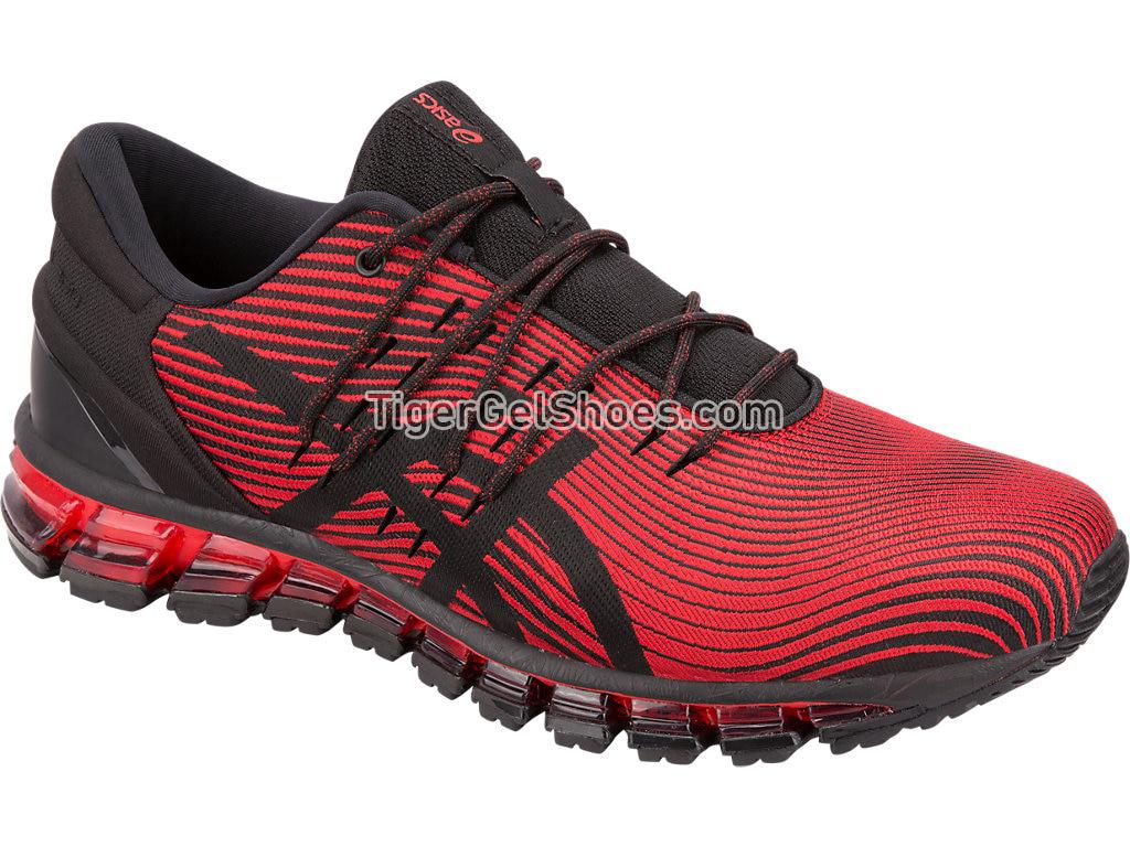 Asics GEL-Quantum 360 4 Red Alert/Black 1021A028-600 Mens Running Shoes