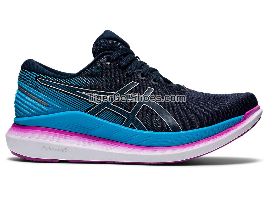 Asics GLIDERIDE 2 French Blue/Digital Aqua 1012A890-400 Womens Running Shoes
