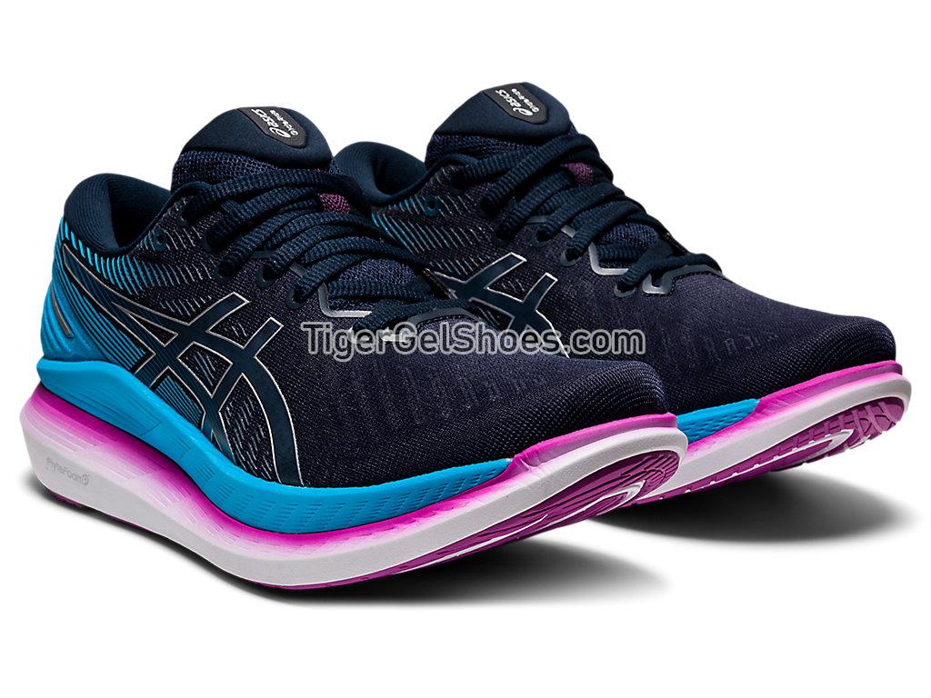 Asics GLIDERIDE 2 French Blue/Digital Aqua 1012A890-400 Womens Running Shoes