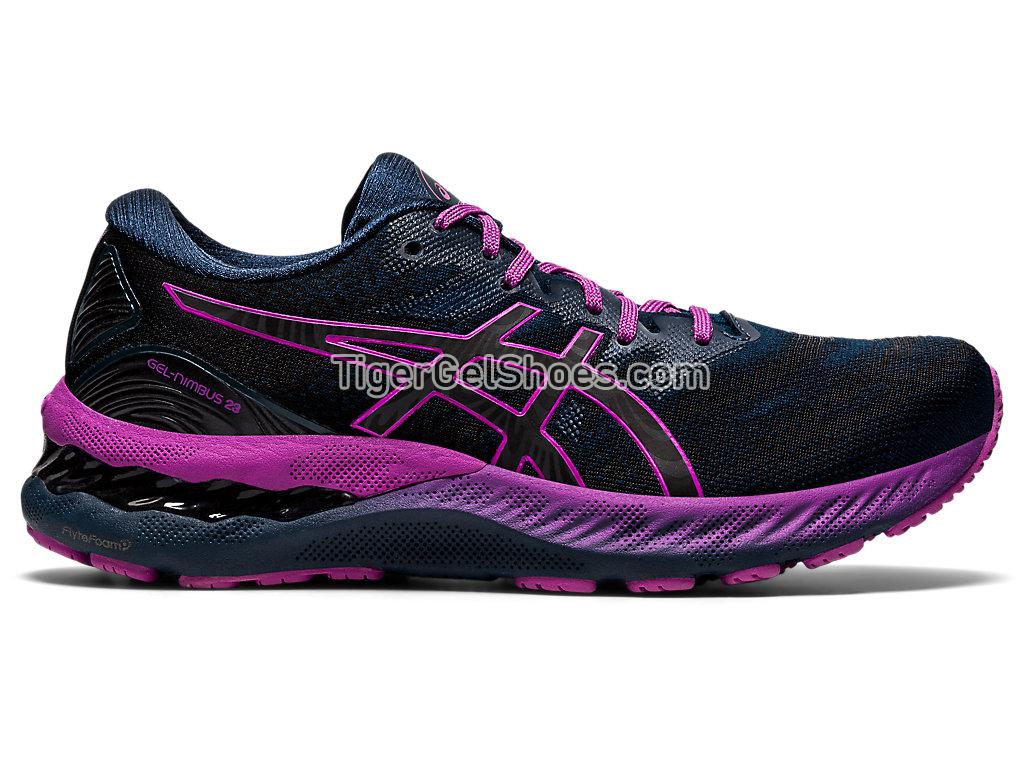 Asics GEL-NIMBUS 23 LITE-SHOW French Blue/Lite Show 1012A881-400 Womens Running Shoes