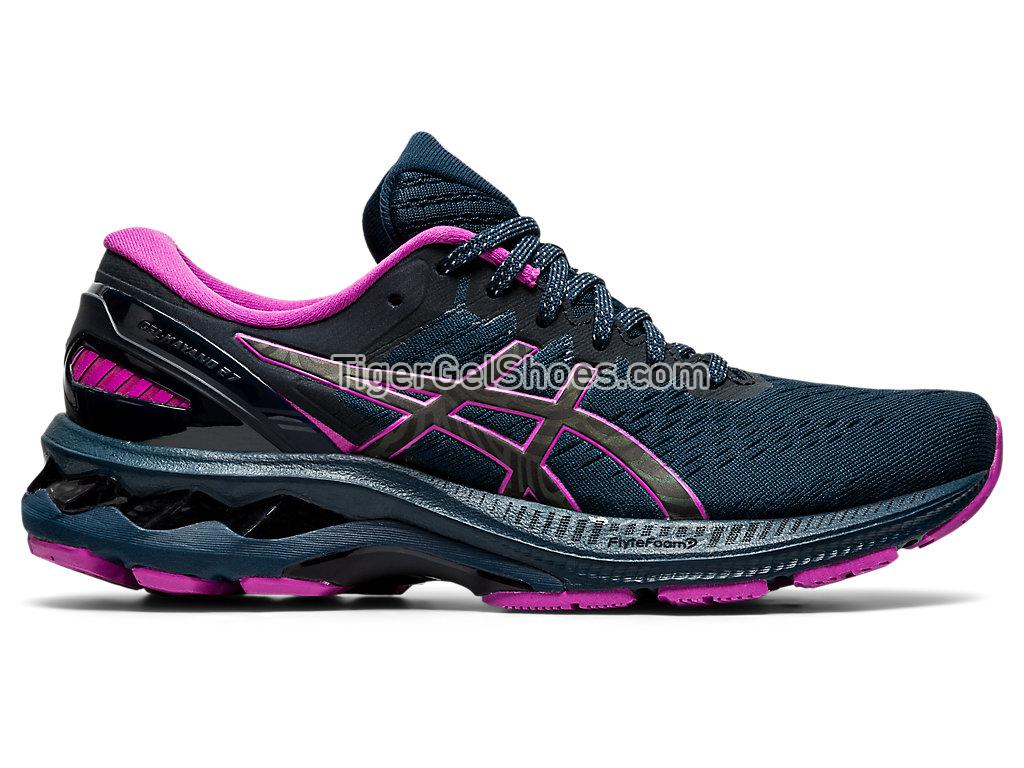 Asics GEL-KAYANO 27 LITE-SHOW French Blue/Lite Show 1012B003-400 Womens Running Shoes