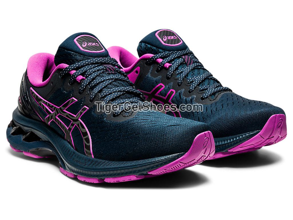Asics GEL-KAYANO 27 LITE-SHOW French Blue/Lite Show 1012B003-400 Womens Running Shoes