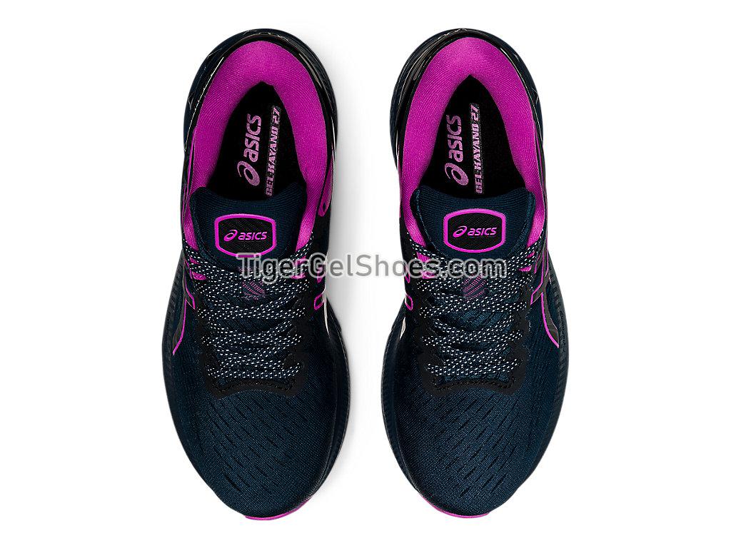 Asics GEL-KAYANO 27 LITE-SHOW French Blue/Lite Show 1012B003-400 Womens Running Shoes