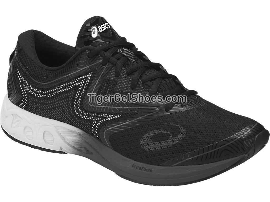 Asics Noosa FF Blackwhite/Carbon T722N-9001 Mens Running Shoes
