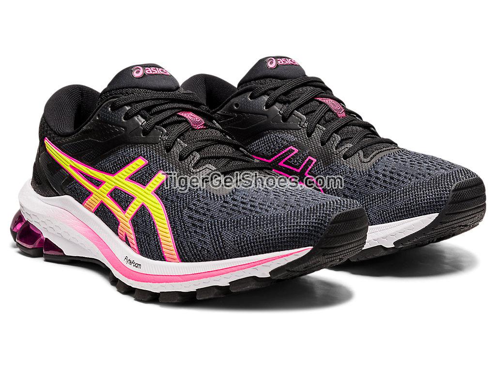 Asics GT-1000 10 Black/Hot Pink 1012A878-005 Womens Running Shoes
