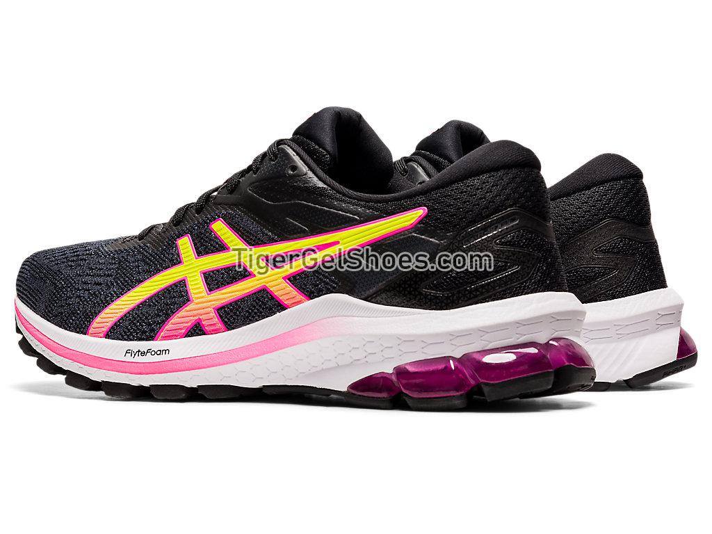 Asics GT-1000 10 Black/Hot Pink 1012A878-005 Womens Running Shoes