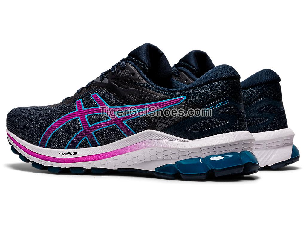 Asics GT-1000 10 (D) French Blue/Digital Grape 1012A879-407 Womens Running Shoes
