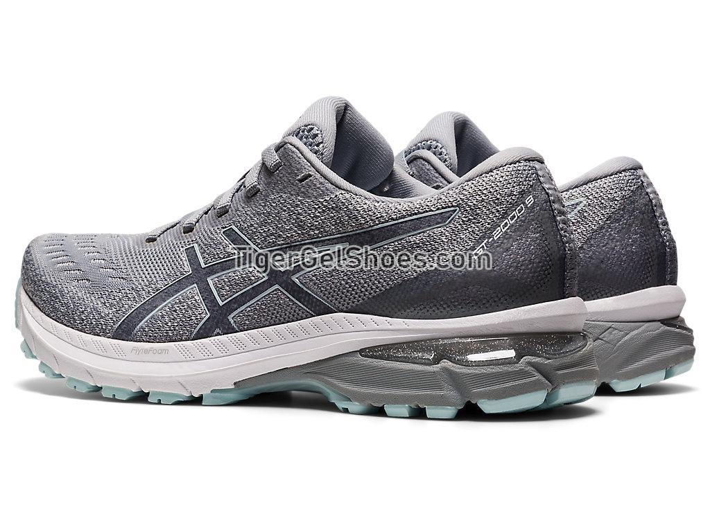 Asics GT-2000 9 KNIT Piedmont Grey/Aqua Angel 1012A867-020 Womens Running Shoes