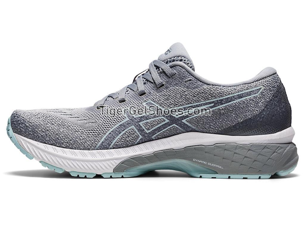 Asics GT-2000 9 KNIT Piedmont Grey/Aqua Angel 1012A867-020 Womens Running Shoes