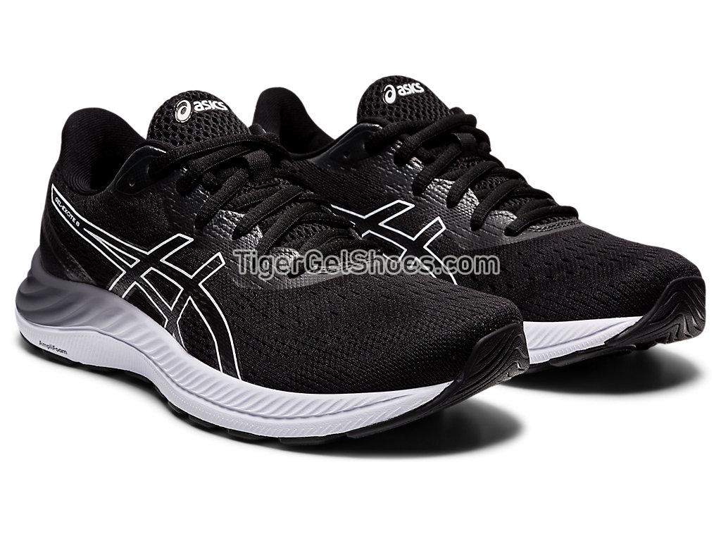 Asics GEL-EXCITE 8 (D) Black/White 1012A915-002 Womens Running Shoes