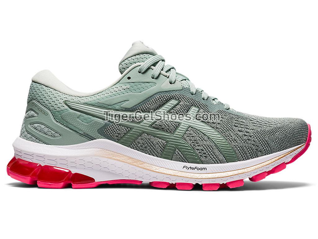 Asics GT-1000 10 Lichen Rock/Champagne 1012A878-301 Womens Running Shoes