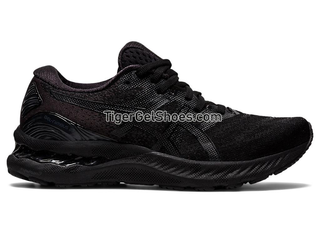 Asics GEL-NIMBUS 23 (D) Black/Black 1012A884-002 Womens Running Shoes