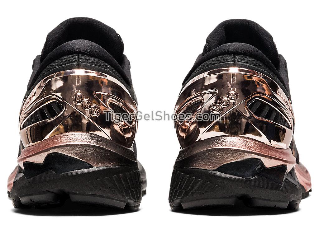 Asics GEL-KAYANO 27 Black/Rose Gold 1012B015-001 Womens Running Shoes