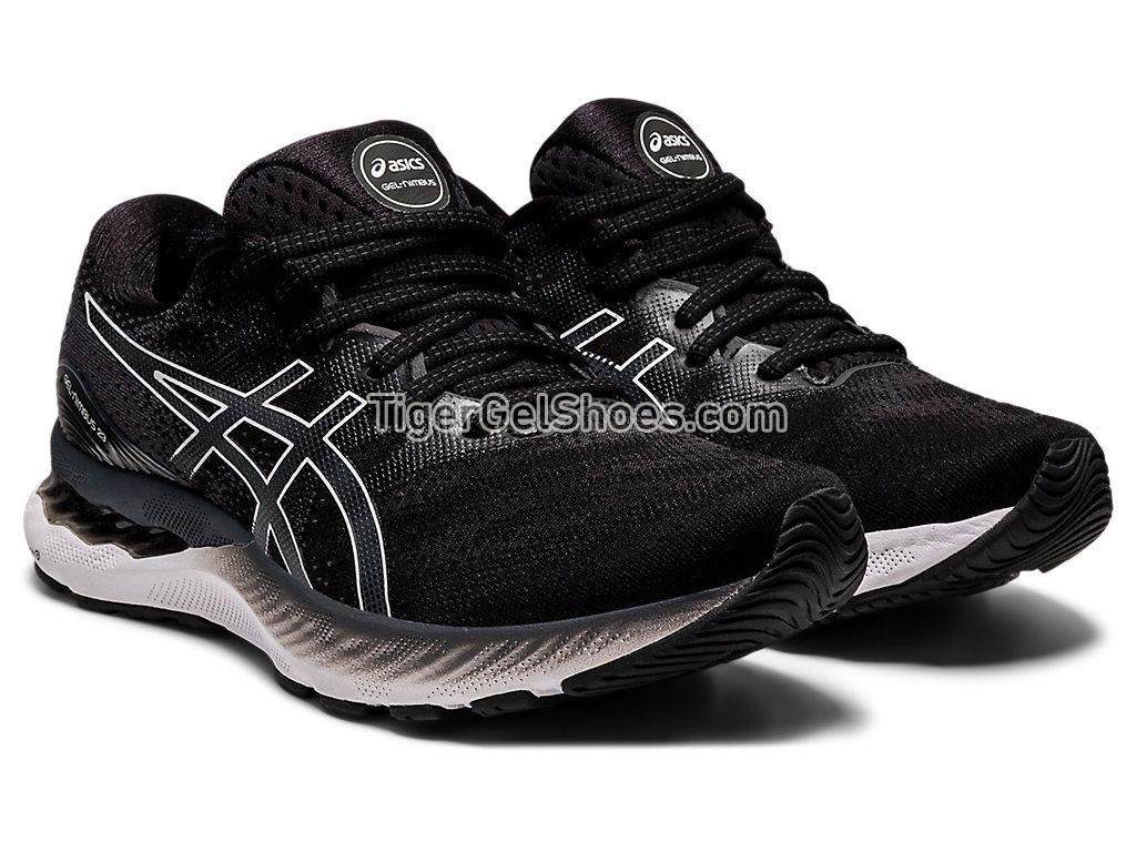 Asics GEL-NIMBUS 23 (D) Black/White 1012A884-001 Womens Running Shoes