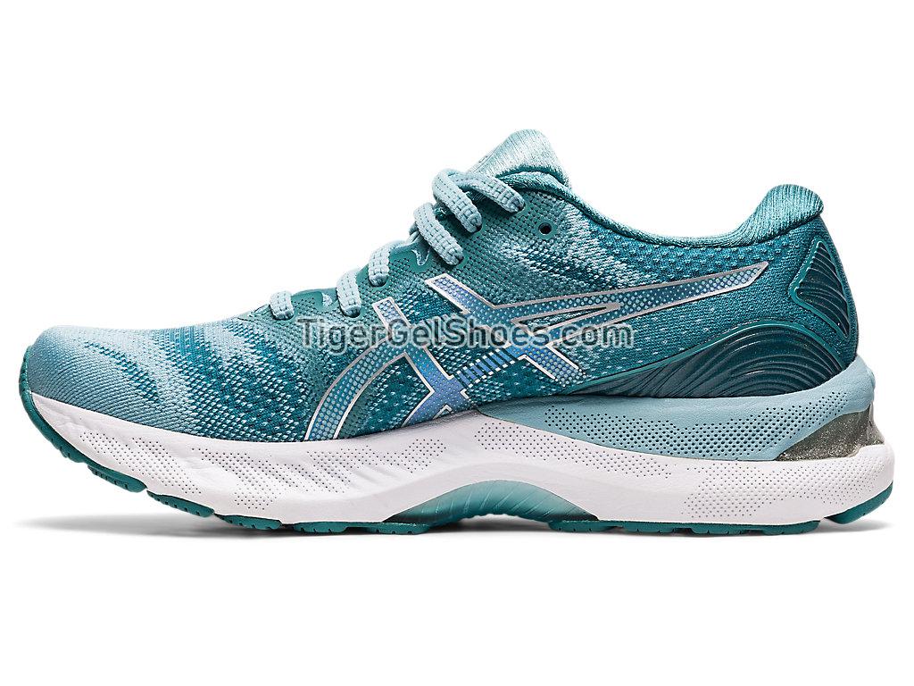 Asics GEL-NIMBUS 23 Smoke Blue/Pure Silver 1012A885-400 Womens Running Shoes