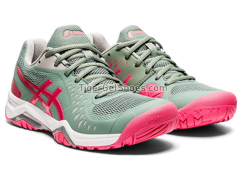 Asics GEL-Challenger 12 Slate Grey/Pink Cameo 1042A041-021 Womens Tennis Shoes