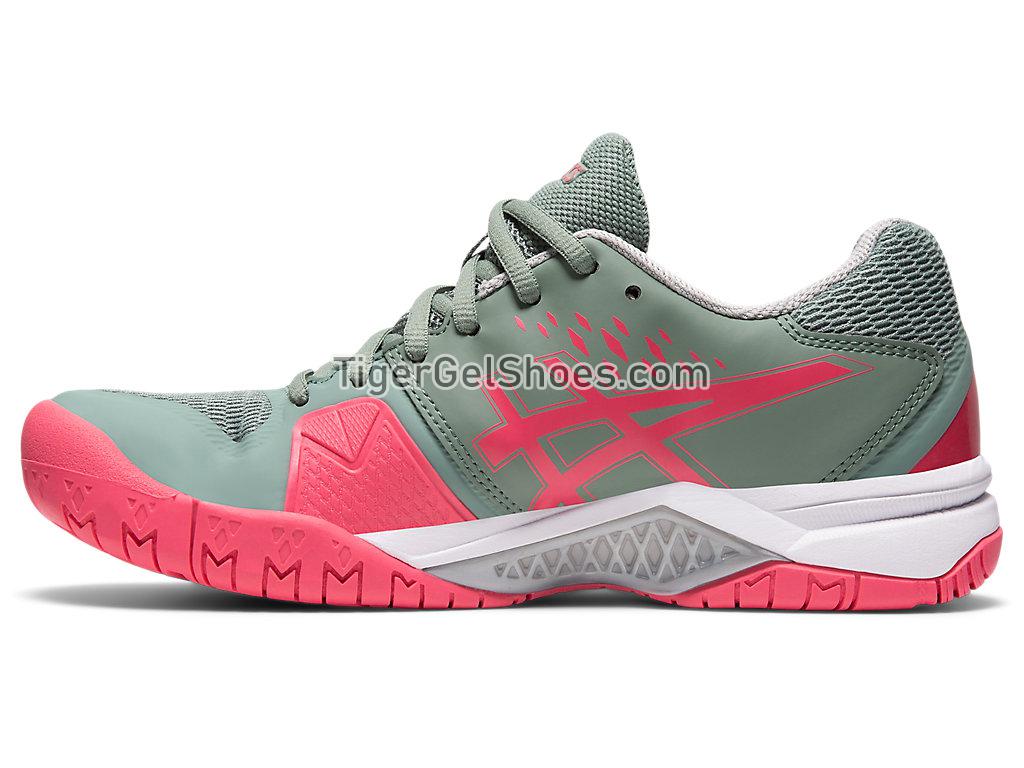 Asics GEL-Challenger 12 Slate Grey/Pink Cameo 1042A041-021 Womens Tennis Shoes