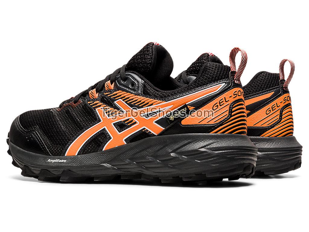Asics GEL-SONOMA 6 G-TX Black/Sun Peach 1012A921-001 Womens Trail Running Shoes