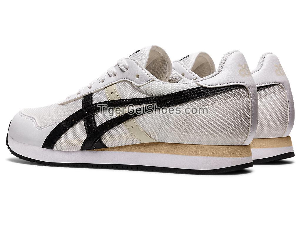 Asics TIGER RUNNER White/Black 1202A070-100 GEL Womens Shoes