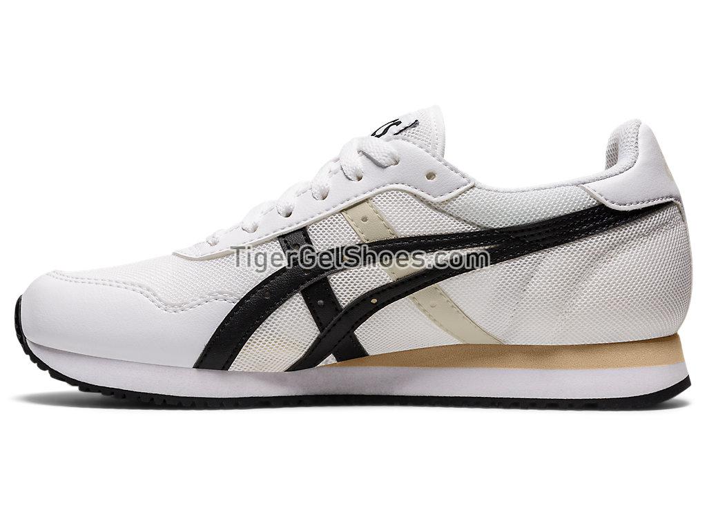 Asics TIGER RUNNER White/Black 1202A070-100 GEL Womens Shoes