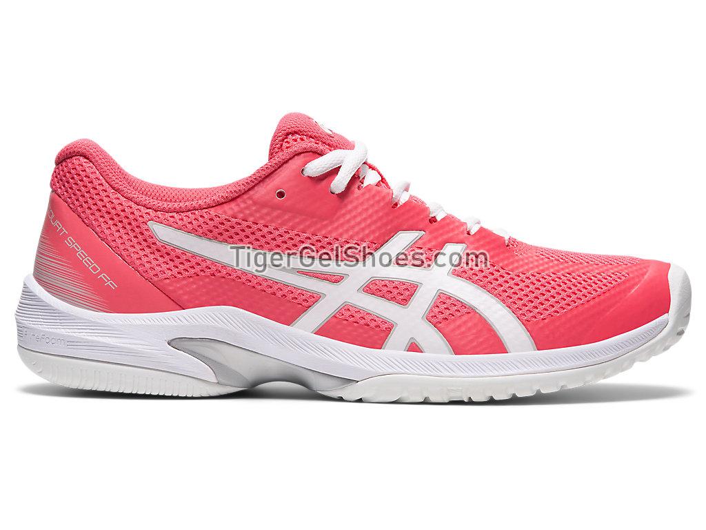 Asics Court Speed FF Pink Cameo/White 1042A080-701 Womens Tennis Shoes