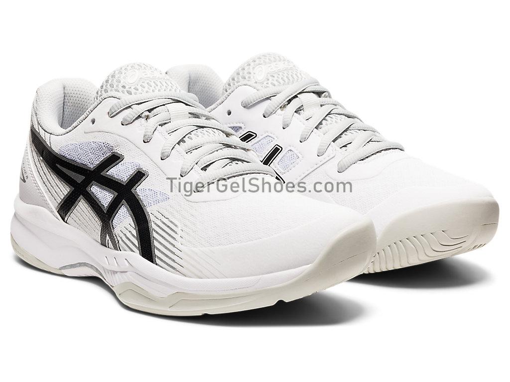 Asics GEL-GAME 8 White/Black 1042A152-101 Womens Tennis Shoes