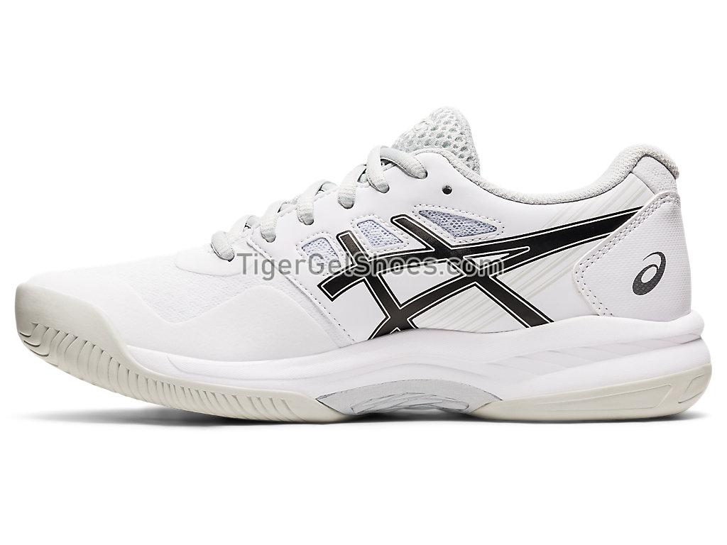 Asics GEL-GAME 8 White/Black 1042A152-101 Womens Tennis Shoes