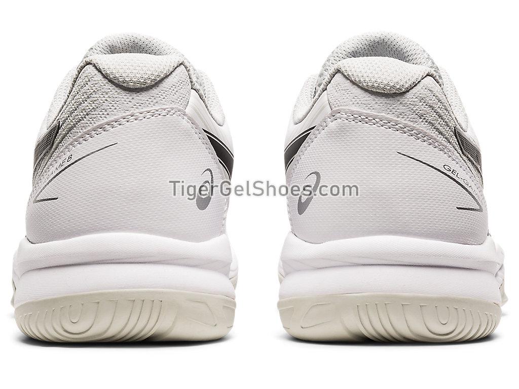 Asics GEL-GAME 8 White/Black 1042A152-101 Womens Tennis Shoes