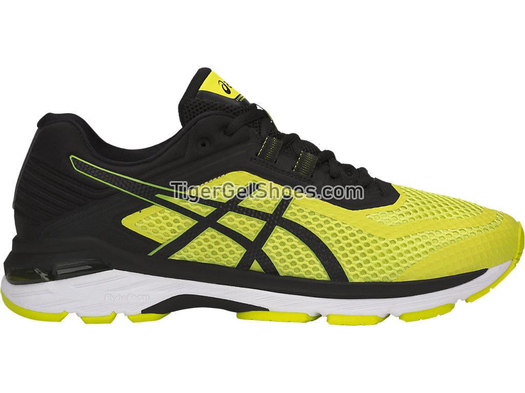 Asics GT-2000 6 Sulphur Spring/Black/White T805N-8990 Mens Running Shoes