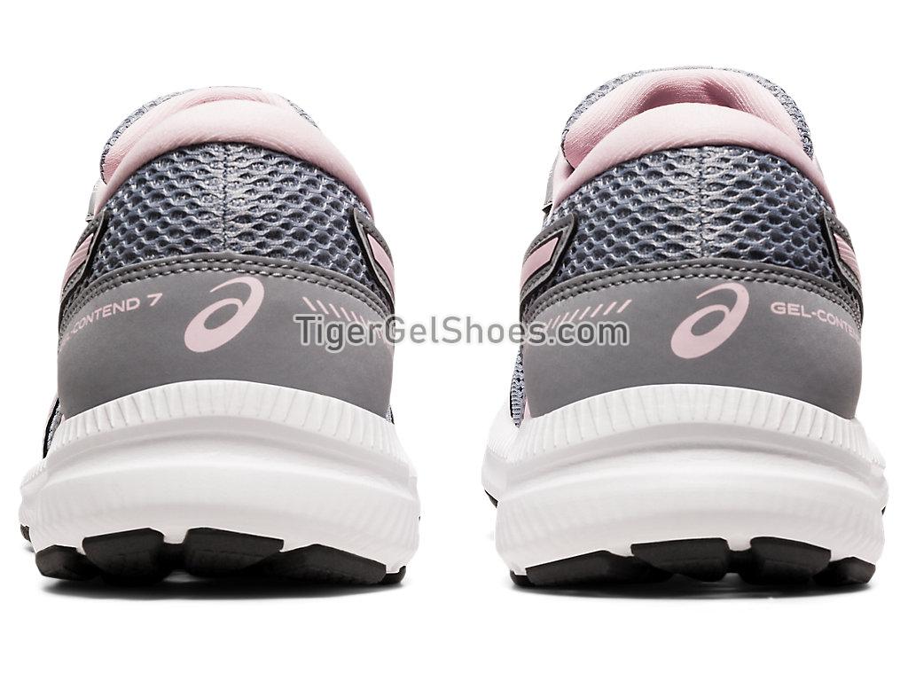 Asics GEL-CONTEND 7 (D) Sheet Rock/Pink Salt 1012A910-022 Womens Running Shoes