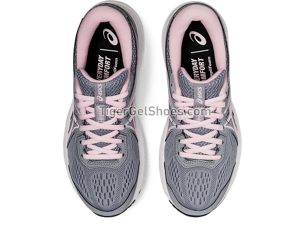 Asics GEL-CONTEND 7 (D) Sheet Rock/Pink Salt 1012A910-022 Womens Running Shoes
