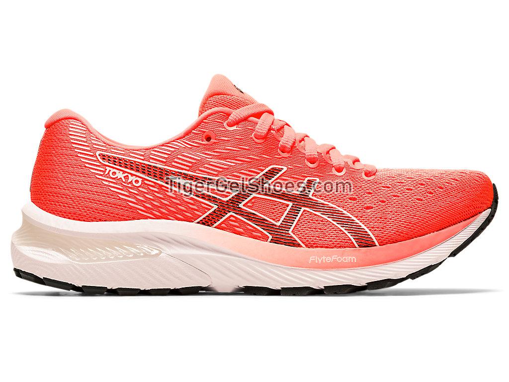 Asics GEL-CUMULUS 22 Sunrise Red/Black 1012A949-600 Womens Running Shoes
