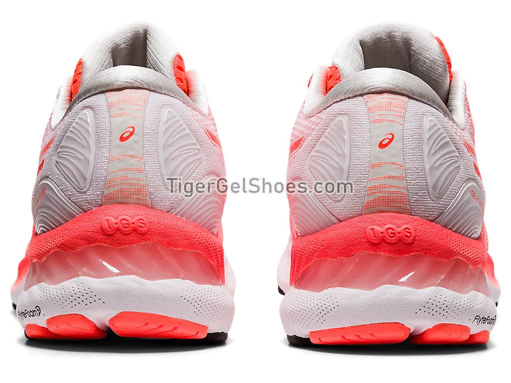 Asics GEL-NIMBUS 23 TOKYO Sunrise Red/White 1012B140-600 Womens Running Shoes