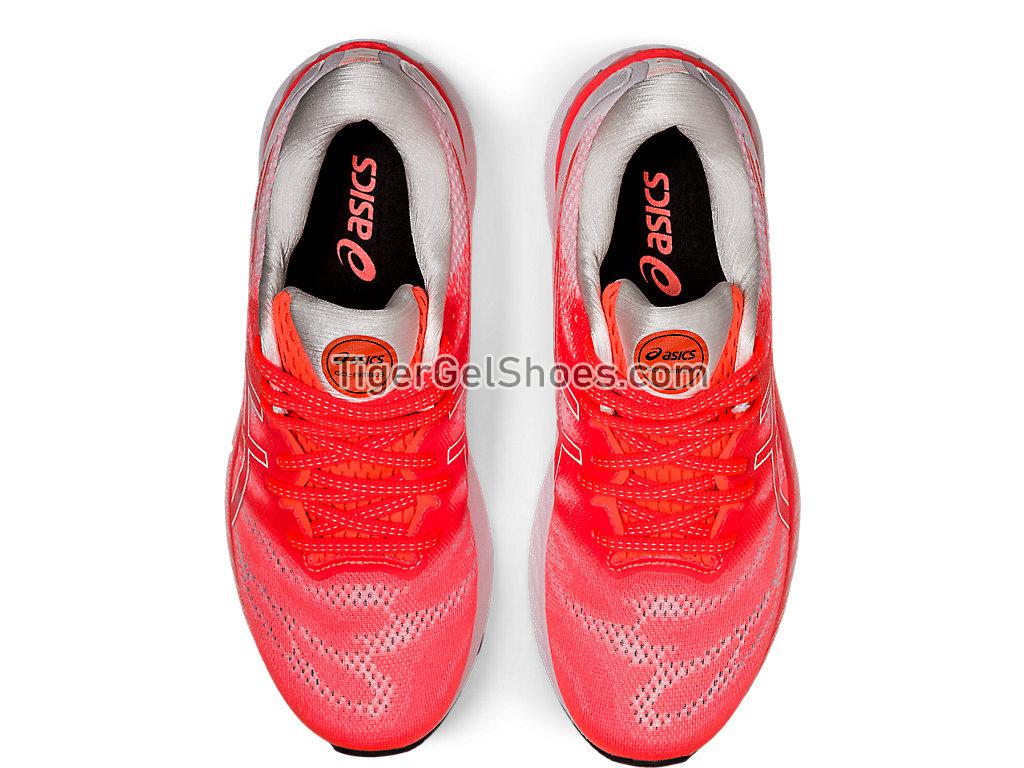 Asics GEL-NIMBUS 23 TOKYO Sunrise Red/White 1012B140-600 Womens Running Shoes