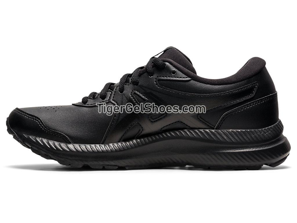 Asics GEL-CONTEND WALKER Black/Black 1132A057-001 Womens Running Shoes