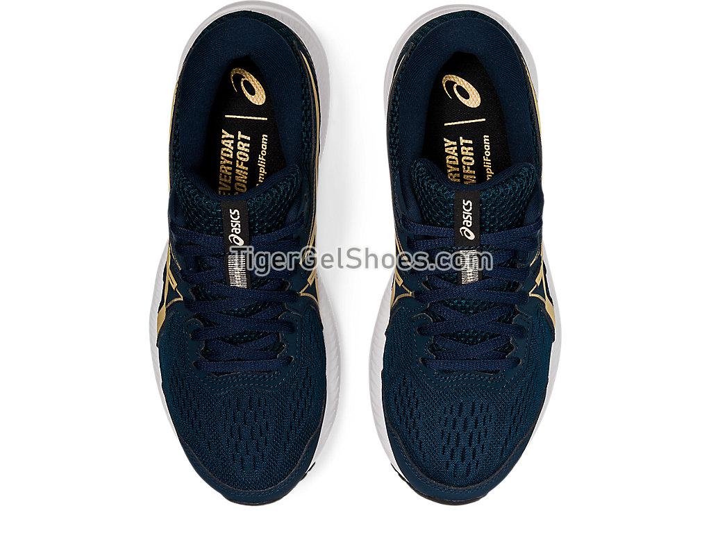 Asics GEL-CONTEND 7 French Blue/Champagne 1012A911-401 Womens Running Shoes