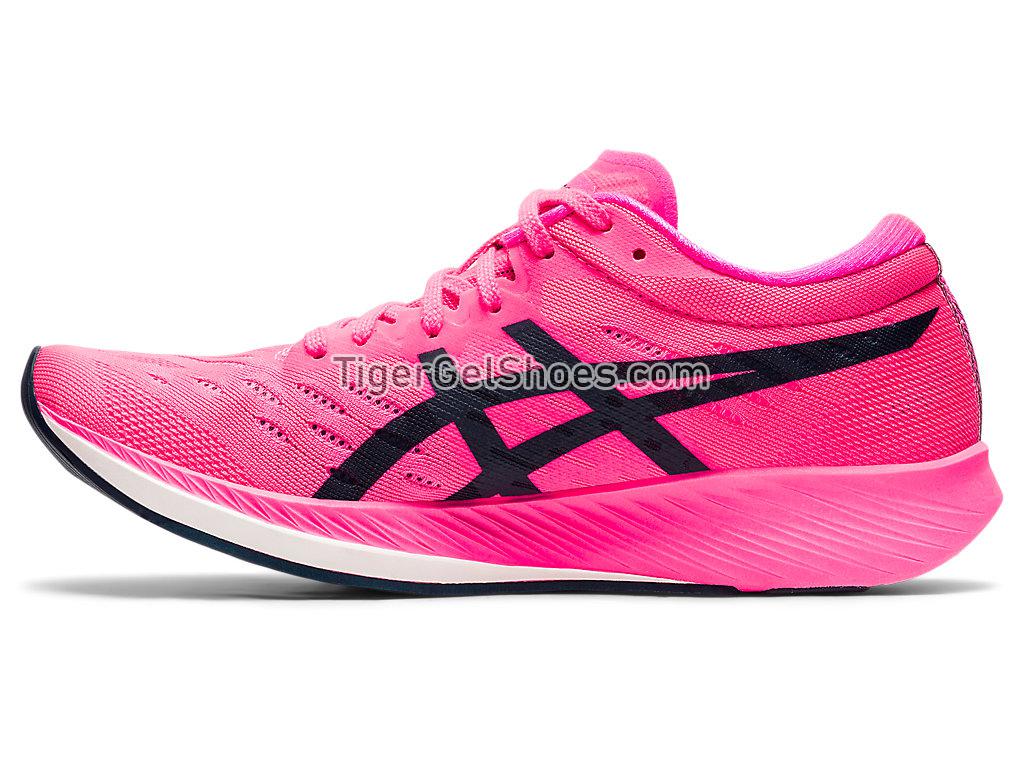 Asics METARACER Hot Pink/French Blue 1012A580-700 Womens Running Shoes