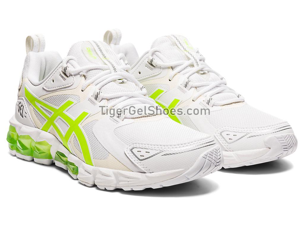 Asics GEL-QUANTUM 180 White/Hazard Green 1202A039-101 GEL Womens Shoes