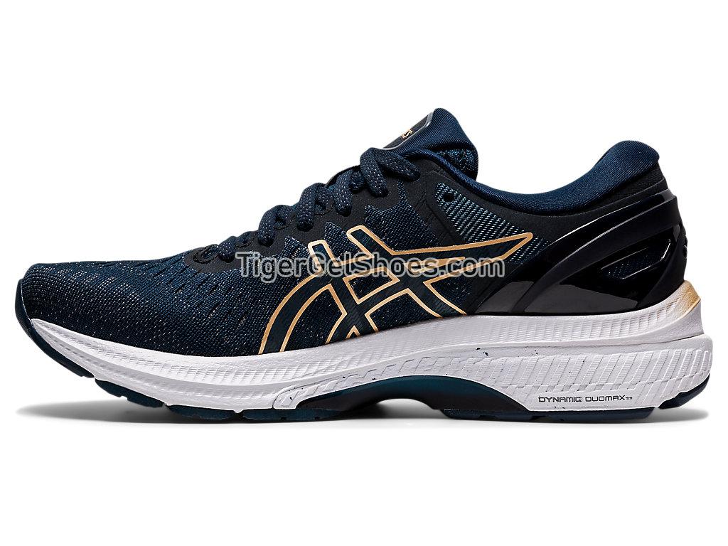 Asics GEL-KAYANO 27 French Blue/Champagne 1012A649-402 Womens Running Shoes