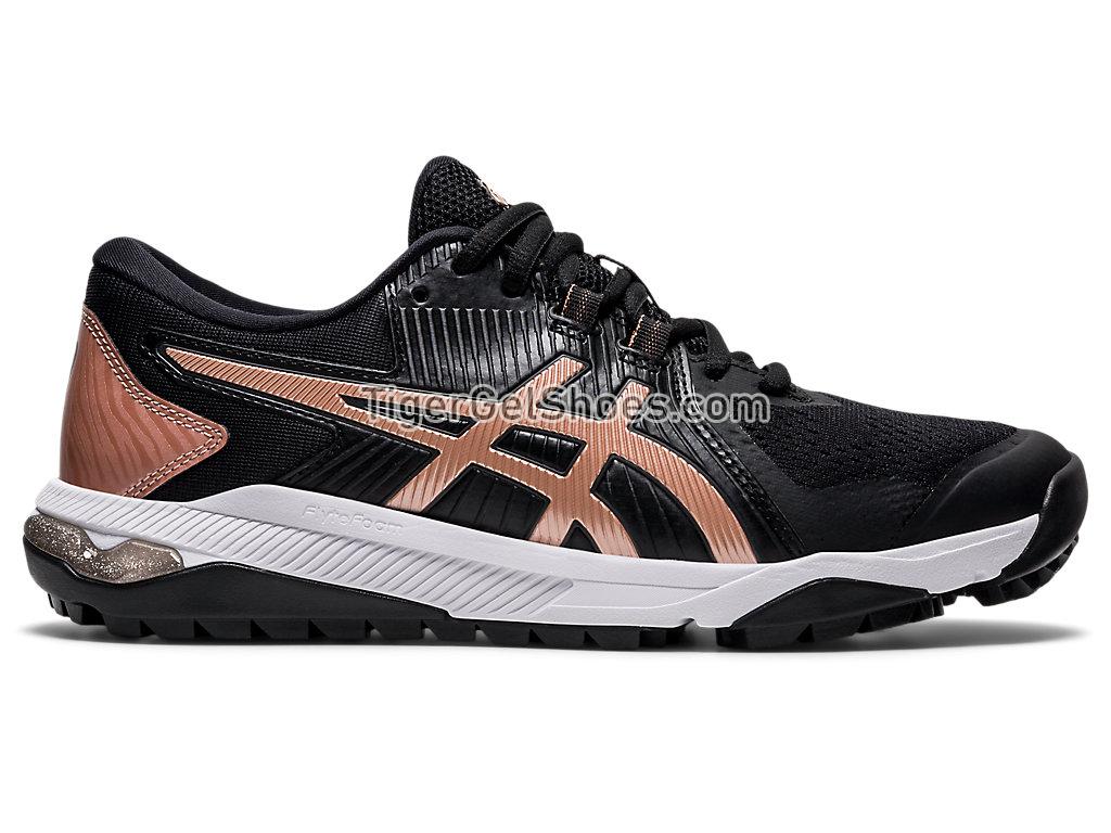 Asics GEL-COURSE GLIDE Black/Rose Gold 1112A017-001 Womens Golf Shoes
