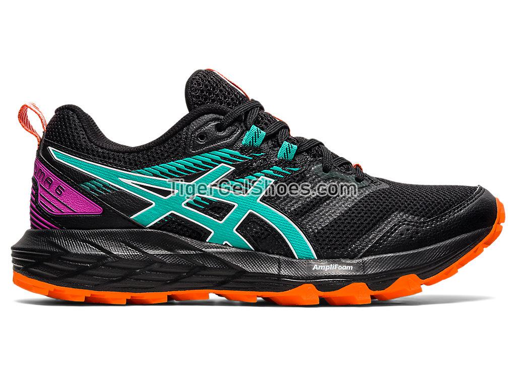Asics GEL-SONOMA 6 Black/Baltic Jewel 1012A922-001 Womens Trail Running Shoes