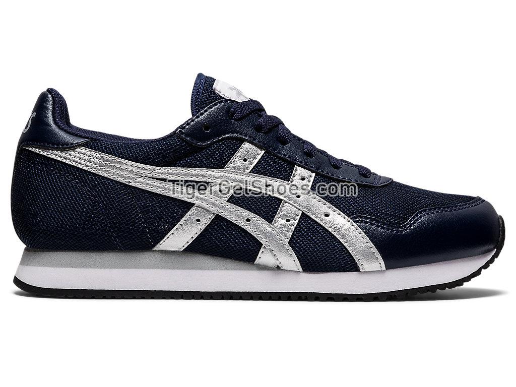 Asics TIGER RUNNER Midnight/Pure Silver 1202A070-400 GEL Womens Shoes Asics TIGER RUNNER Midnight/Pure Silver 1202A070-400 GEL Womens Shoes