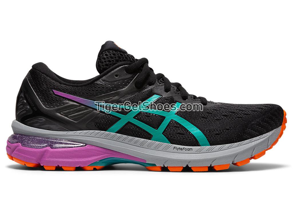 Asics GT-2000 9 TRAIL Black/Baltic Jewel 1012A919-001 Womens Trail Running Shoes